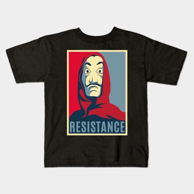 Obey Resistance Kids T-Shirt by akawork280